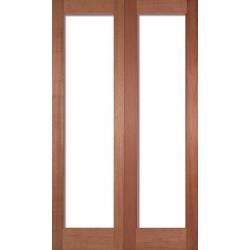 Bespoke (made to measure) Solid Hardwood Pattern 20 French Doors
